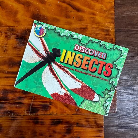 Vintage 1996 Discover Insects Paperback Book - Picture 1 of 8